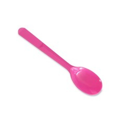 투고팩 아이스크림 스푼 개별포장 대 핑크 12cm, 1000개, 1개