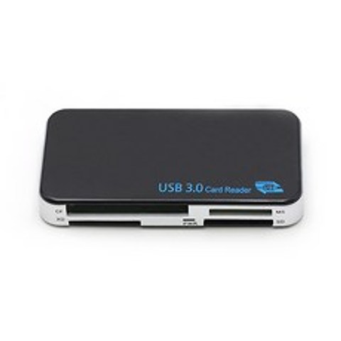 넥스원 올인원 USB 3.0 멀티 카드리더기, sy-180K, 블랙