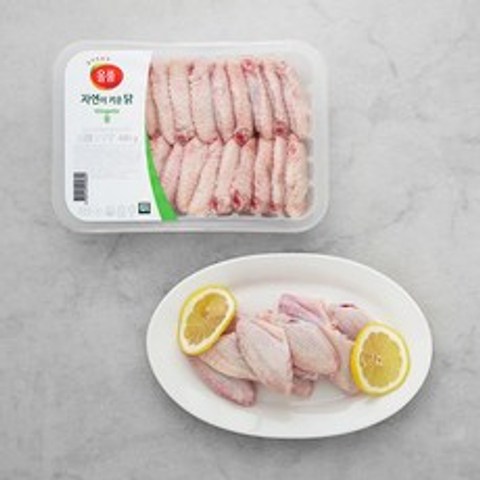 올품 무항생제 인증 자연이키운닭 윙 (냉장), 600g, 1팩