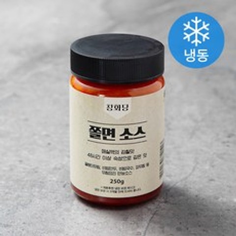 창화당 쫄면소스 (냉동), 250g, 1개