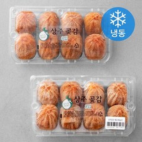 네추럴팜 상주 실속 전통곶감 대과 (냉동), 340g(8입), 2팩