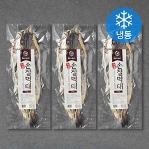 해야미 강원도 손질먹태 (냉동), 140g, 3마리