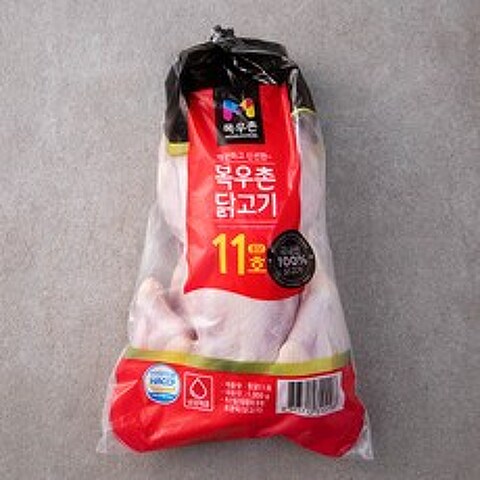 목우촌 닭고기 통닭 11호 개체봉투 (냉장), 1kg, 1개