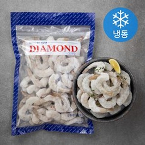 다이아몬드 생칵테일새우 PDTO 26/30 56미 (냉동), 900g, 1개