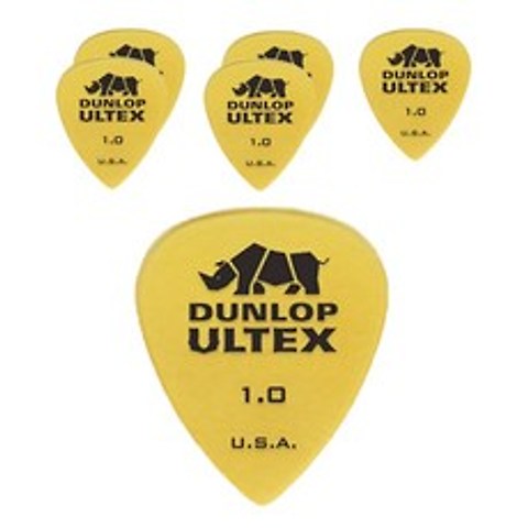 던롭 Ultex Standard 기타픽크 1.00mm, 6개