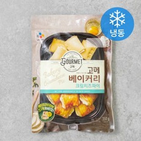 고메 베이커리 크림치즈파이 (냉동), 350g, 1개