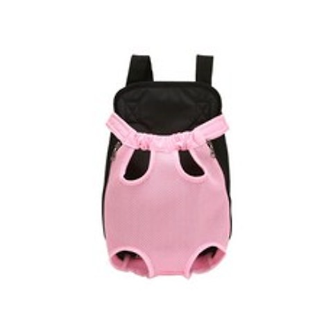 강아지 가방 메쉬 JT6353, 핑크