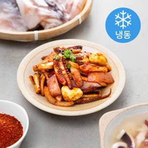 사랑해어 손질 오징어 국산비축품 (냉동), 1kg, 1개
