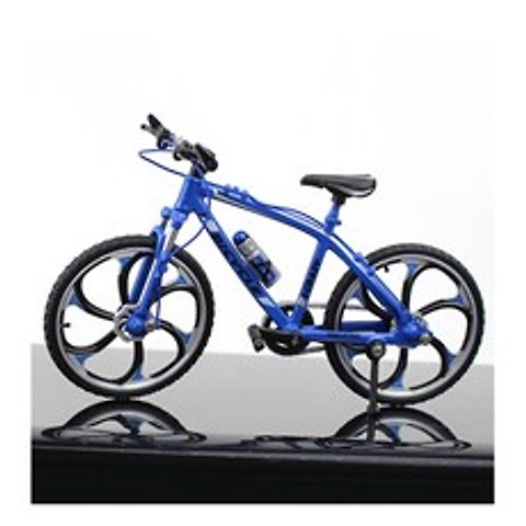 크리에이티브 미니 합금 자전거 모델, 산악 자전거 블루개