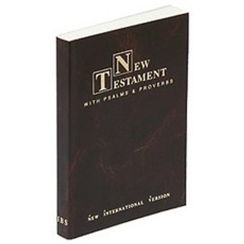 NIV 영어성경 신약 시편 잠언 New Testament with Psalms& Proverbs (미니/단본/무지퍼/무색인/NIVK11, 대한성서공회