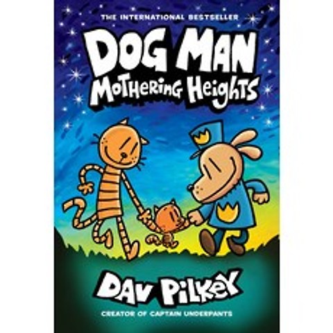 (영문도서) Dog Man: Mothering Heights: From the Creator of Captain Underpants (Dog Man #10) Volume 10 Library Binding, Graphix, English, 9781338680461