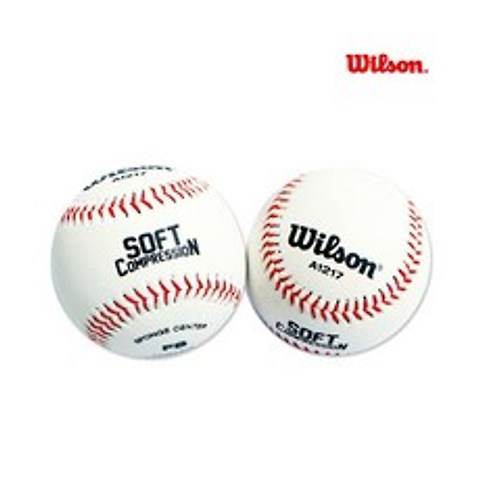 윌슨 야구공 A1217 단품 1개 소프트볼/안전구/연식구