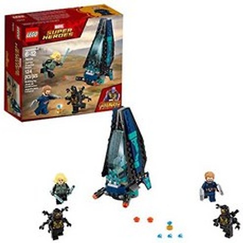 LEGO Marvel Super Heroes Avengers : Infinity War Outrider Dropship Attack 76101 Building Kit (124 P, One Color_One Size, One Color, 상세 설명 참조0