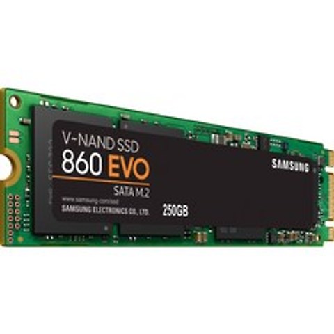 [해외직구]Samsung 250GB 860 EVO SATA III M.2 Internal SSD, One Color_One Size