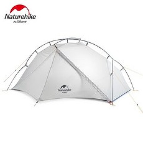 [비핏몰] 여름 캠핑 텐트 Naturehike 1-2 사람 Vik 시리즈 텐트 초경량 방수 흰색 야외 캠핑 텐트, 한 사람, 협력사
