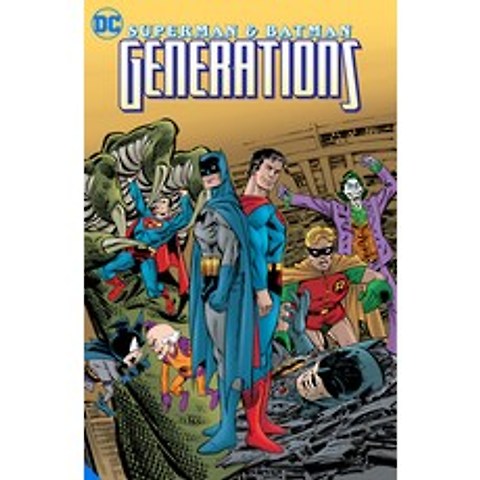 (영문도서) Superman & Batman: Generations Omnibus Hardcover, DC Comics