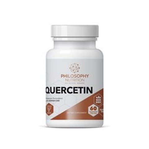 필로소피 케르세틴 60캡슐 - Philosophy Nutrition Quercetin 60 vegetarian cap, 1개