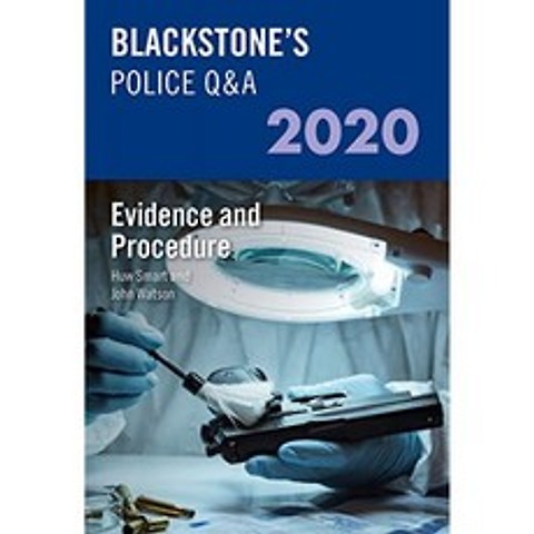 Blackstone의 경찰 Q & A 2020 Volume 2 : 증거 및 절차, 단일옵션