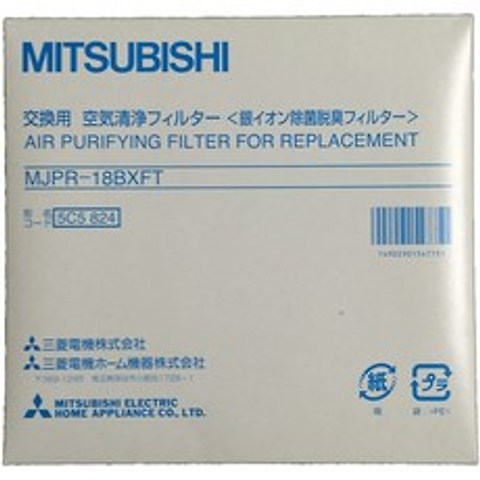 미쓰비시 제습기 교환용 공기 청정 필터 MJPR-18BXFT미츠비시 전기(MITSUBISHI ELECTRIC)제습기용 부속품