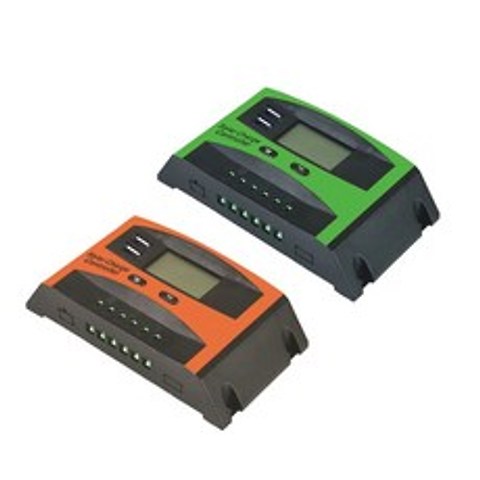 20/30A 태양 에너지 컨트롤러 LCD 듀얼 USB 태양 전지 패널 충전 레귤레이터|Solar Controllers|, 1개, 30A, green