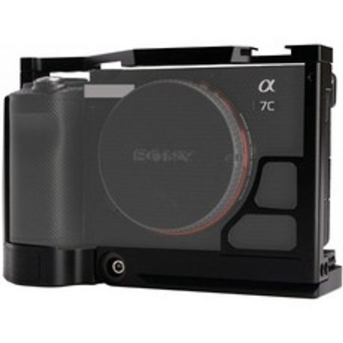 WEPOTO Sony Alpha 7C A7C ILCE7C용 페이지 핸드 그립 메탈 O-A7C카메라용 카메라 그립 통판