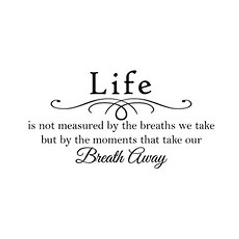Newclew Life is not Measured by The Number of Breaths we take but by The Moment (Number of Breaths)