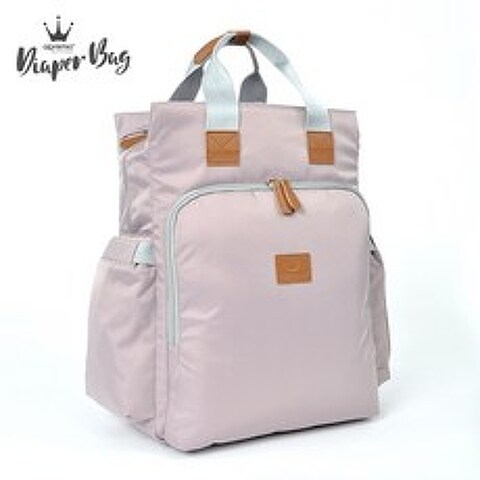 알프레미오 기저귀가방 백팩 유모차가방 기저귀백팩 A&B-type 기저귀 가방, A1503-라일락(Lilac)