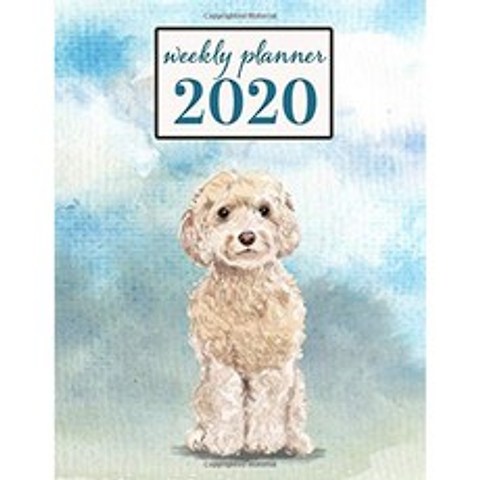 2020 주간 플래너 : Cockapoo Dogs-주간 및 월간 캘린더 일기 및 습관 추적기, 단일옵션