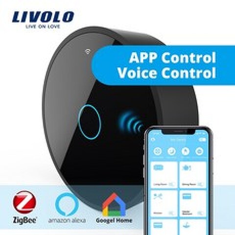 LIVOLO Gateway controlador inalámbrico inteligente con WiFi para el hogar controlador inalámbrico co