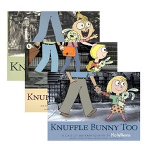 (영어원서) Mo Willems : Knuffle Bunny 3종 Set