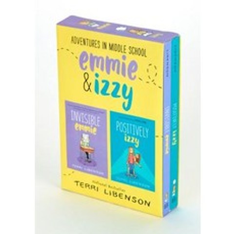 (영문도서) Adventures in Middle School 2-Book Box Set Invisible Emmie and Positively Izzy, Balzer & Bray/Harperteen