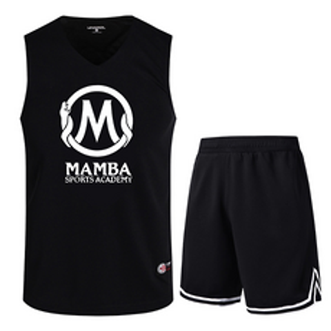 NBA 코비브라이언트 블랙맘바 아카데미 유니폼 농구복 세트 농구나시 연습져지