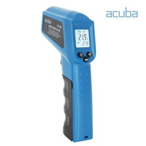 아쿠바 산업용 적외선 온도계 비접촉식 온도측정기 CS-304 방사율설정, 1개
