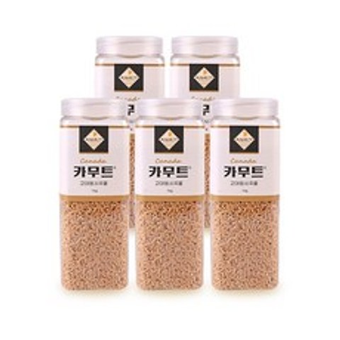 정품 카무트 쌀 고대곡물 기능성쌀 (1kgX5개), 단품