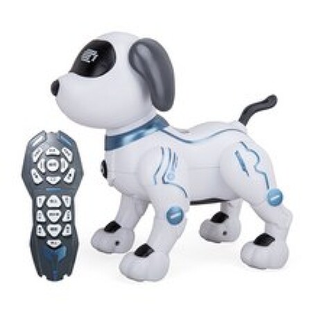 스마트 강아지 로봇 아이보 어린이 장난감 원격, 락앤리모트 스턴트+배터리*2(충전판) + 공식