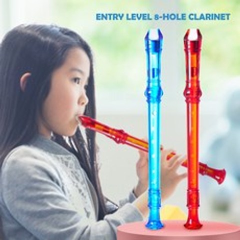 8 홀 플룻 클라리넷 ABS 바람 악기 를위한 음악 교육 아이