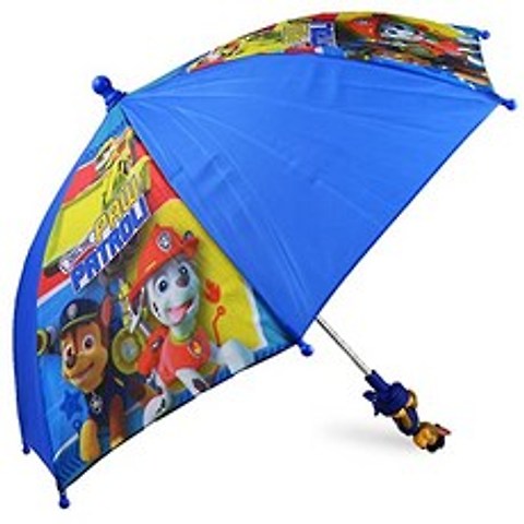 Child umbrella with molded handle