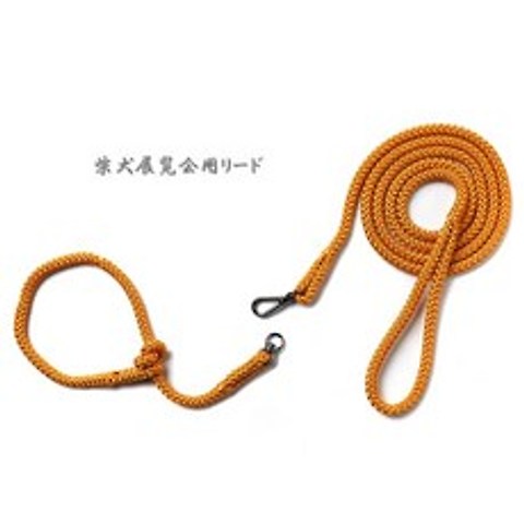 (베베이누) 타치코미 강아지 목줄 3m 분리형, 오렌지