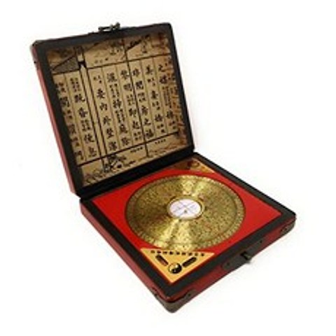 NMT Vintage Feng Shui Luo Pan (Chinese Compass) W. Case - P0453001N2CXTA5, 기본