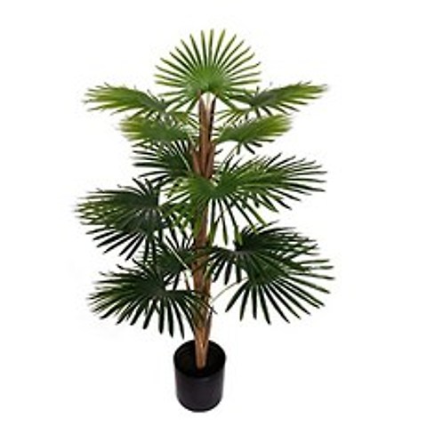 40 inch artificial windmill palm tree - fake palm trees used in home office decoration, 본상품