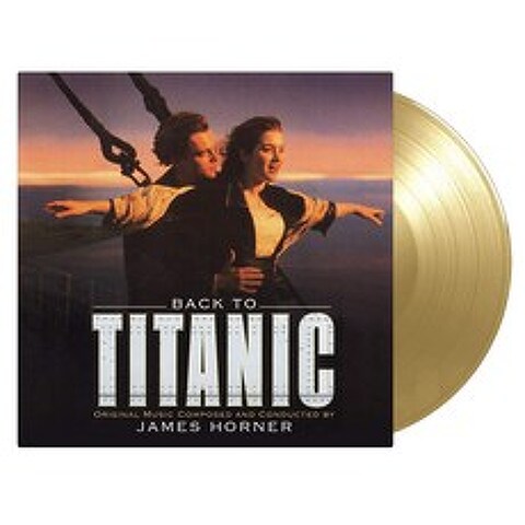 TITANIC 타이타닉 영화 OST LP 레코드반 비닐 12인치 디스크 엘피판, 한개옵션0