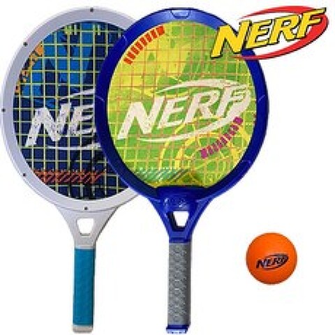 NERP 너프 어린이 테니스 놀이 세트 라켓2개 공1개, N.067