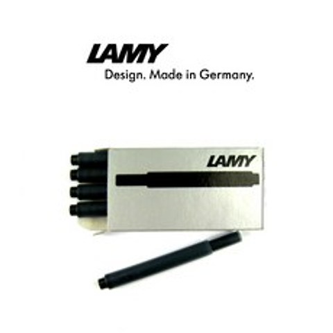 LAMY 라미 잉크 카트리지 (5개입) / 라미 만년필 리필잉크, 블랙