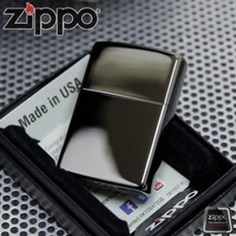 zippo 지포라이터 150 블랙아이스 무료각인서비스