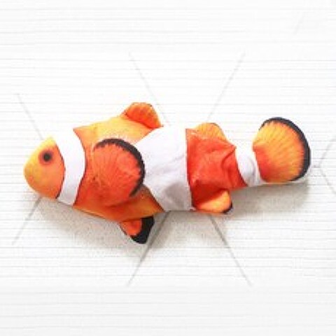 죠스펫 움직이는장난감 팔당물고기 춤추는물고기 움직이는강아지장난감 움직이는고양이장난감, 1개, (열대어) 움직이는장난감 팔당물고기