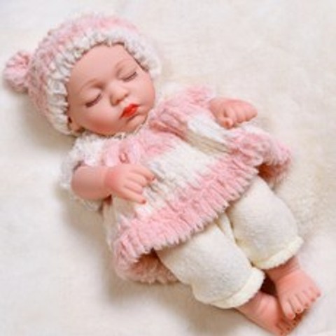 QDY 수제 아기 인형 옷 의상 잠옷 30cm 아기 인형 Style1