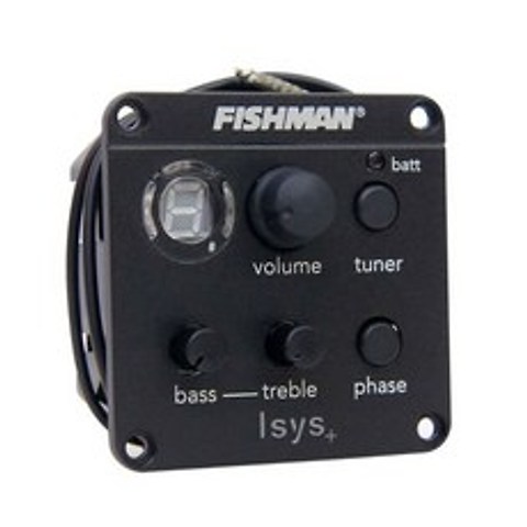 Fishman ISYS + 이퀄라이저 어쿠스틱 기타 픽업 프리 앰프 EQ 튜너 피에조 기타 액세서리 기타 부품 핫 픽업 픽업|기타 구성품 & 액세서리|, 1개, Fishman 101, CHINA