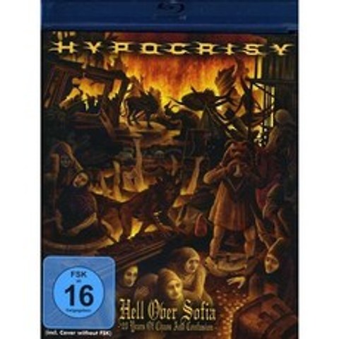 Hypocrisy-Hell Over Sofia : 20 년의 혼돈과 혼란 [Blu-ray] [Reino Unido], 단일옵션