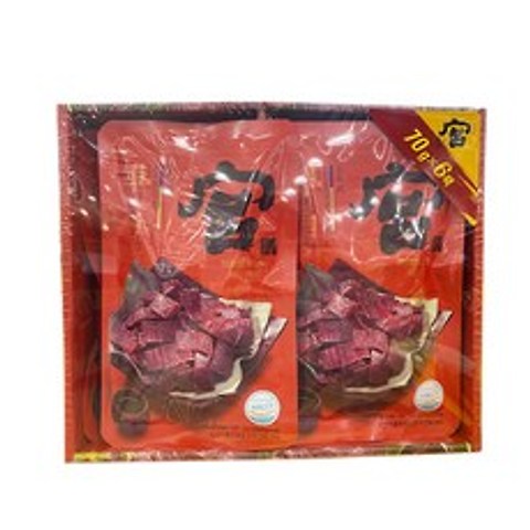 코스트코 궁 쇠고기 육포 홍두깨 우육포 6팩, 1박스, 420g