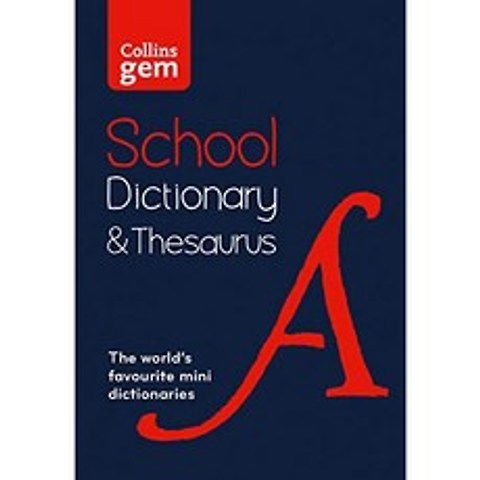 Gem School Dictionary 및 Thesaurus : 신뢰할 수있는 학습 지원 미니 형식, 단일옵션